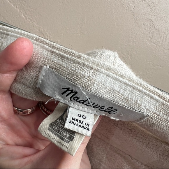 Madewell Tulip Plaid Button-Detail Wrap Skirt - Picture 8 of 8